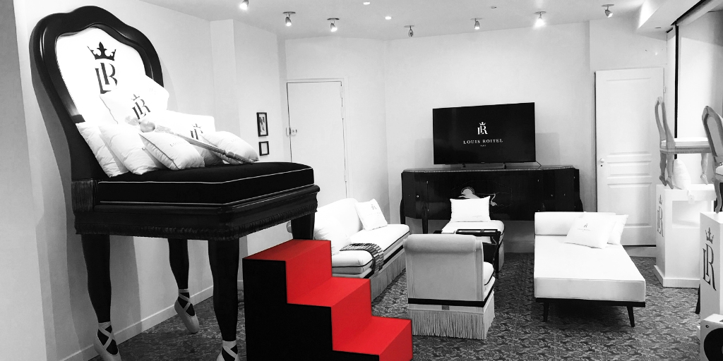 Pop Up store louis roitel, sièges de luxe personnalisables